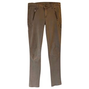 rag & bone Moto/Equestrian Skinny Jeans in Iron